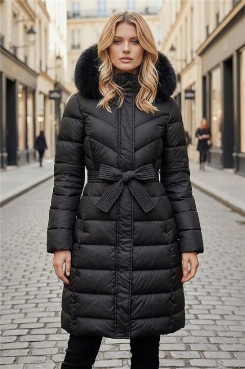 Яке SRELONDA, Цвят: черен, IVET.BG - Твоят онлайн бутик.