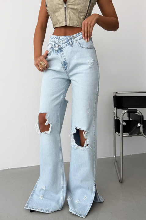 Дънки BRANIMIRA SKY, Цвят: светлосин, IVET.BG - Твоят онлайн бутик.