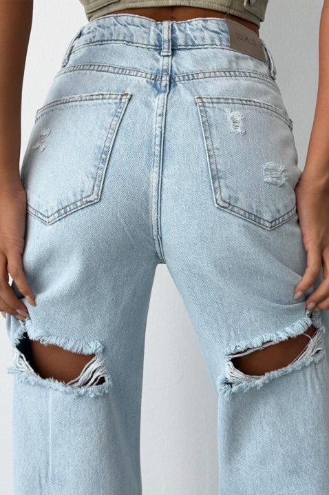 Дънки BRANIMIRA SKY, Цвят: светлосин, IVET.BG - Твоят онлайн бутик.