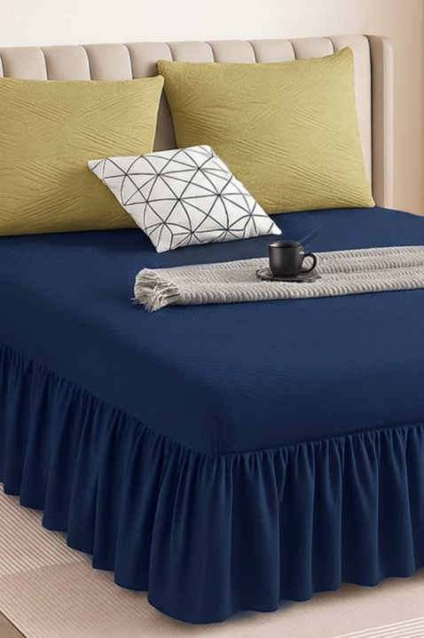 Покривало за легло BENJILFA NAVY 180х200 cm, Цвят: тъмносин, IVET.BG - Твоят онлайн бутик.