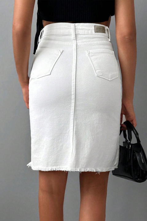 Пола VELNINZA, Цвят: бял, IVET.BG - Твоят онлайн бутик.