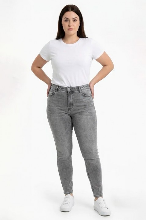 Дънки ARIETNA GREY, Цвят: сив, IVET.BG - Твоят онлайн бутик.