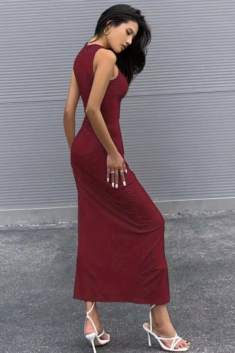 Рокля ROKIA BORDO, Цвят: бордо, IVET.BG - Твоят онлайн бутик.