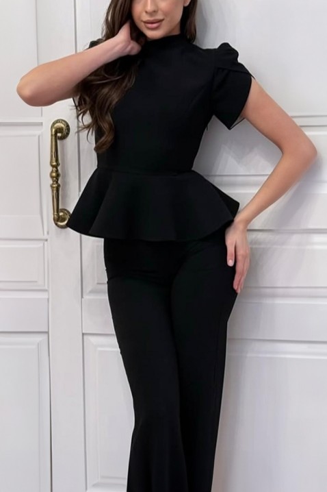 Топ RELENZA, Цвят: черен, IVET.BG - Твоят онлайн бутик.