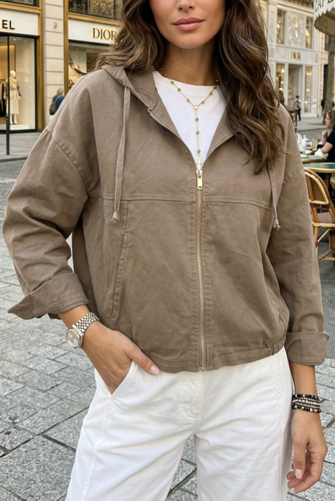 Яке IMERITA BEIGE, Цвят: беж, IVET.BG - Твоят онлайн бутик.