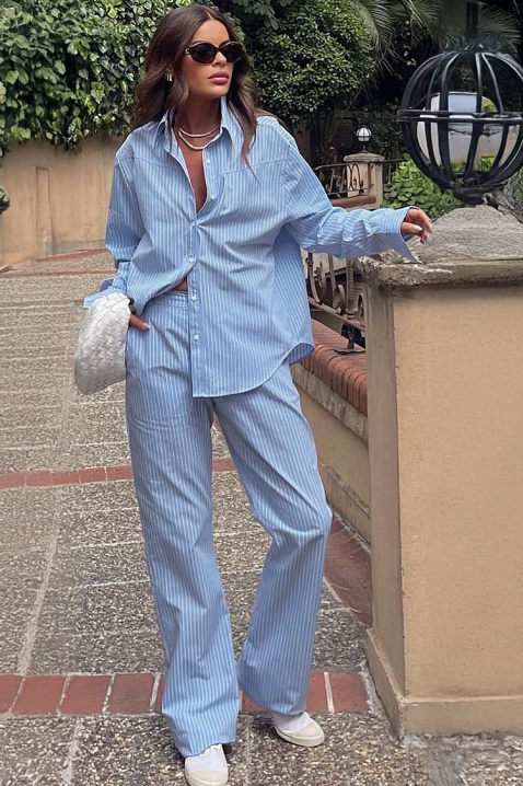 Комплект ROLZENDA, Цвят: светлосин, IVET.BG - Твоят онлайн бутик.