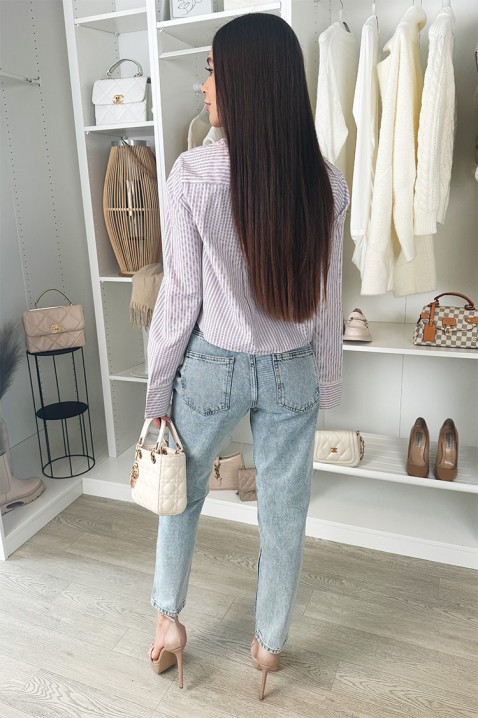 Дънки VROLNENZA, Цвят: светлосин, IVET.BG - Твоят онлайн бутик.