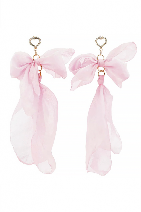 Обеци PLELONZA, Цвят: пудра, IVET.BG - Твоят онлайн бутик.