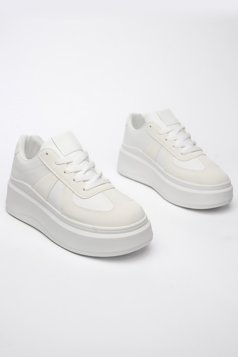 Дамски кецове ELROZIYA, Цвят: бял, IVET.BG - Твоят онлайн бутик.