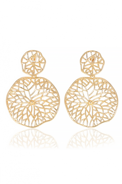 Обеци KREPIDA, Цвят: златен, IVET.BG - Твоят онлайн бутик.