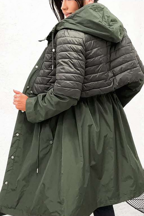 Яке EMEFIDA KHAKI, Цвят: каки, IVET.BG - Твоят онлайн бутик.