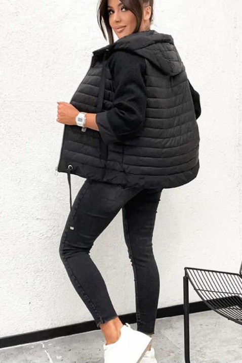 Яке AMEFTIDA BLACK, Цвят: черен, IVET.BG - Твоят онлайн бутик.