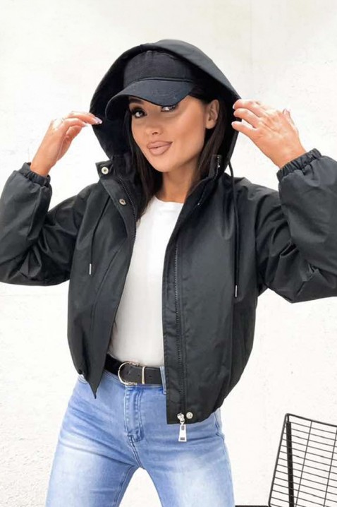 Яке EMELITA BLACK, Цвят: черен, IVET.BG - Твоят онлайн бутик.