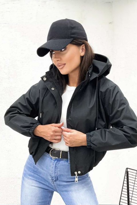 Яке EMELITA BLACK, Цвят: черен, IVET.BG - Твоят онлайн бутик.