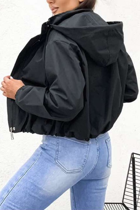 Яке EMELITA BLACK, Цвят: черен, IVET.BG - Твоят онлайн бутик.