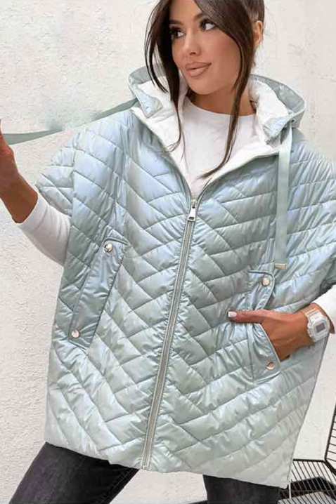 Елек AMELINDA SKY, Цвят: светлосин, IVET.BG - Твоят онлайн бутик.