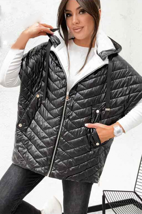 Елек AMELINDA BLACK, Цвят: черен, IVET.BG - Твоят онлайн бутик.