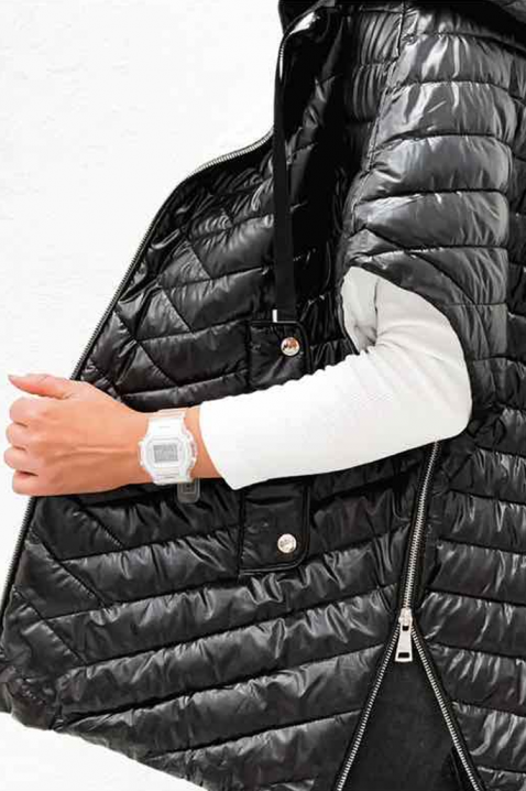 Елек AMELINDA BLACK, Цвят: черен, IVET.BG - Твоят онлайн бутик.