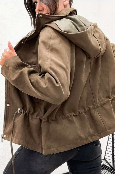 Яке VIOLIA, Цвят: каки, IVET.BG - Твоят онлайн бутик.