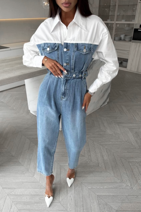 Гащеризон MOLVELZA, Цвят: син, IVET.BG - Твоят онлайн бутик.