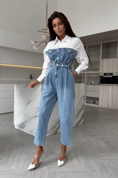 Гащеризон MOLVELZA, Цвят: син, IVET.BG - Твоят онлайн бутик.