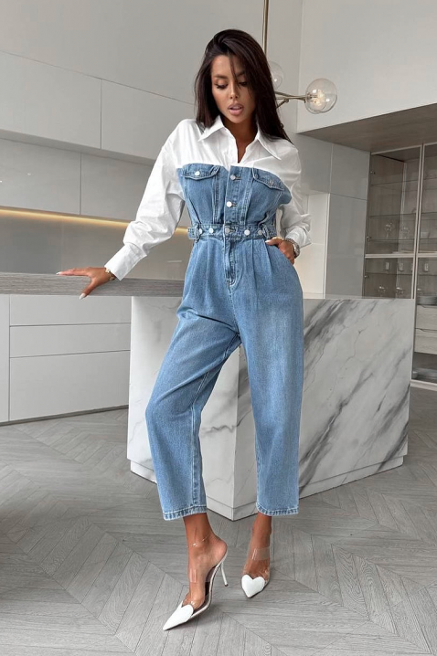 Гащеризон MOLVELZA, Цвят: син, IVET.BG - Твоят онлайн бутик.