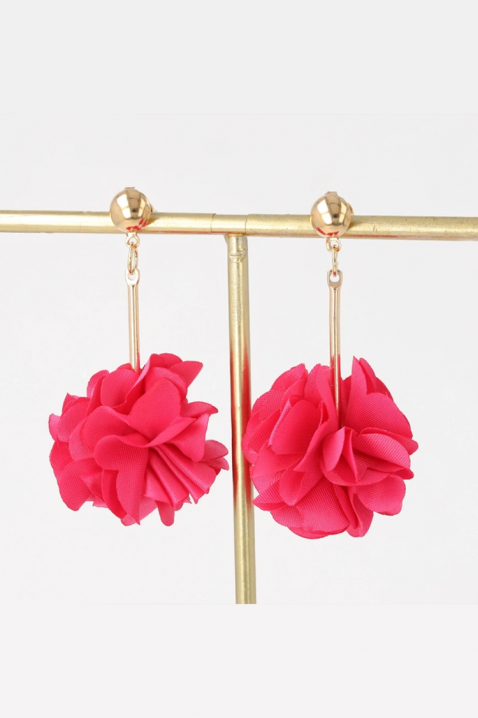 Обеци KARALONZA FUCHSIA, Цвят: фуксия, IVET.BG - Твоят онлайн бутик.