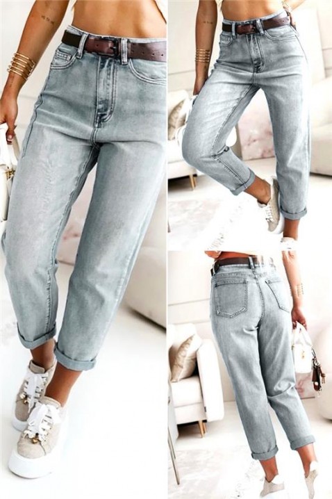 Дънки DRAZINA, Цвят: светлосин, IVET.BG - Твоят онлайн бутик.