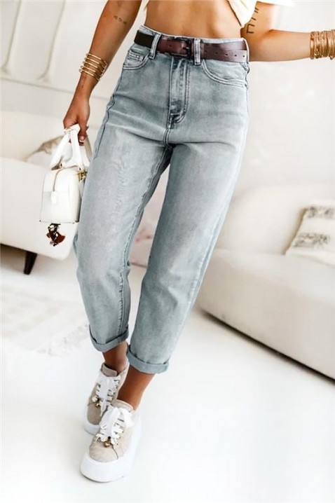 Дънки DRAZINA, Цвят: светлосин, IVET.BG - Твоят онлайн бутик.