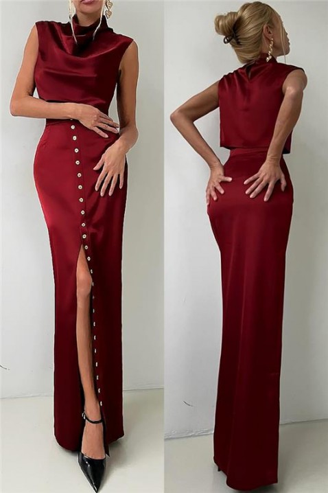 Комплект POLIONA BORDO, Цвят: бордо, IVET.BG - Твоят онлайн бутик.