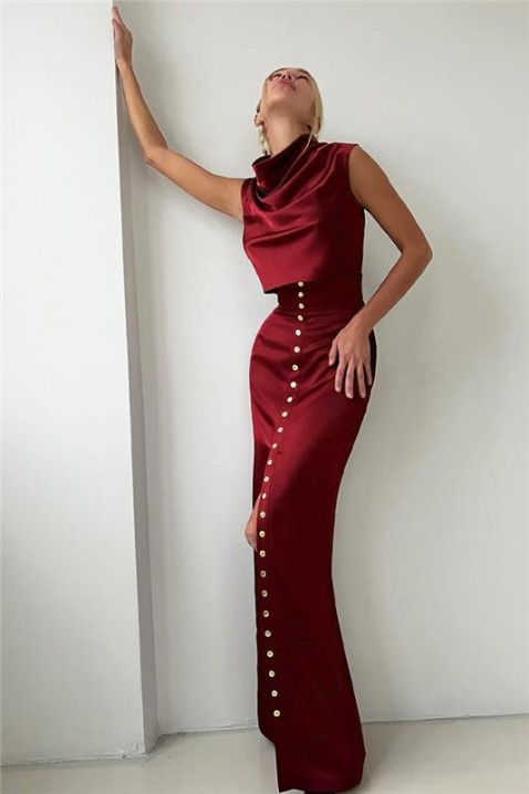 Комплект POLIONA BORDO, Цвят: бордо, IVET.BG - Твоят онлайн бутик.