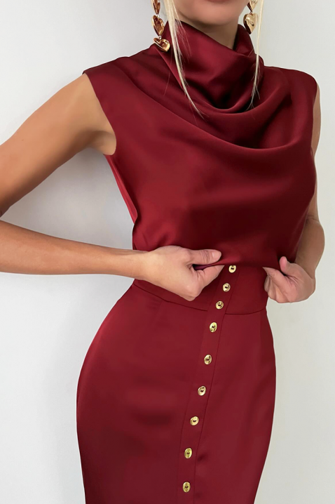 Комплект POLIONA BORDO, Цвят: бордо, IVET.BG - Твоят онлайн бутик.