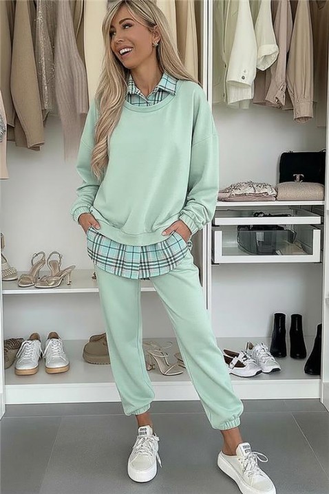 Комплект SORBELMA MINT, Цвят: мента, IVET.BG - Твоят онлайн бутик.