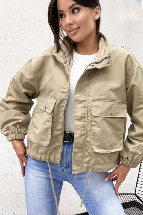 Яке KAMELITA BEIGE, Цвят: беж, IVET.BG - Твоят онлайн бутик.