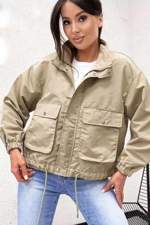 Яке KAMELITA BEIGE, Цвят: беж, IVET.BG - Твоят онлайн бутик.