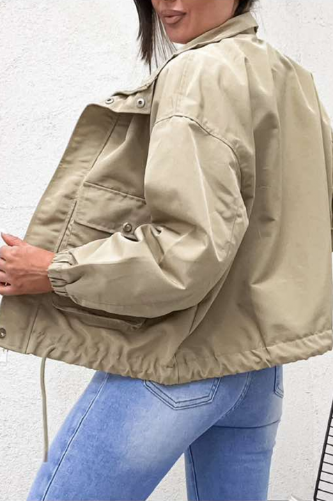 Яке KAMELITA BEIGE, Цвят: беж, IVET.BG - Твоят онлайн бутик.