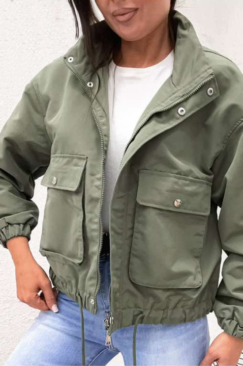 Яке KAMELITA KHAKI, Цвят: каки, IVET.BG - Твоят онлайн бутик.