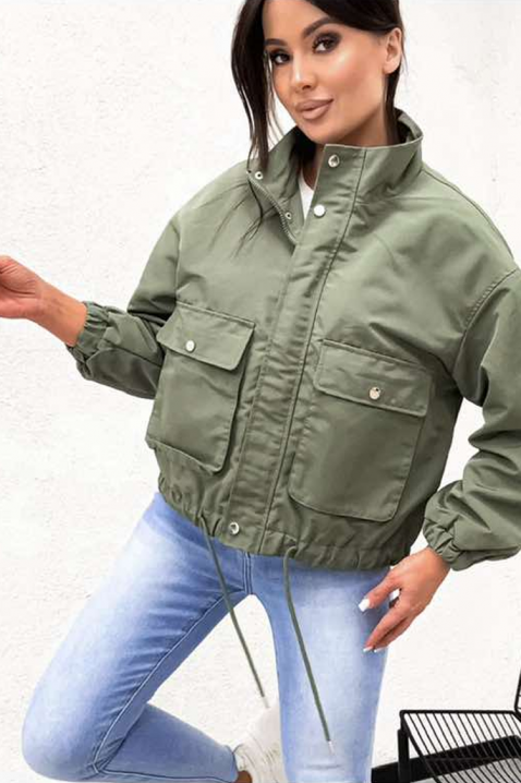 Яке KAMELITA KHAKI, Цвят: каки, IVET.BG - Твоят онлайн бутик.