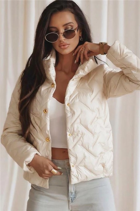 Яке KRONELZA ECRU, Цвят: екрю, IVET.BG - Твоят онлайн бутик.