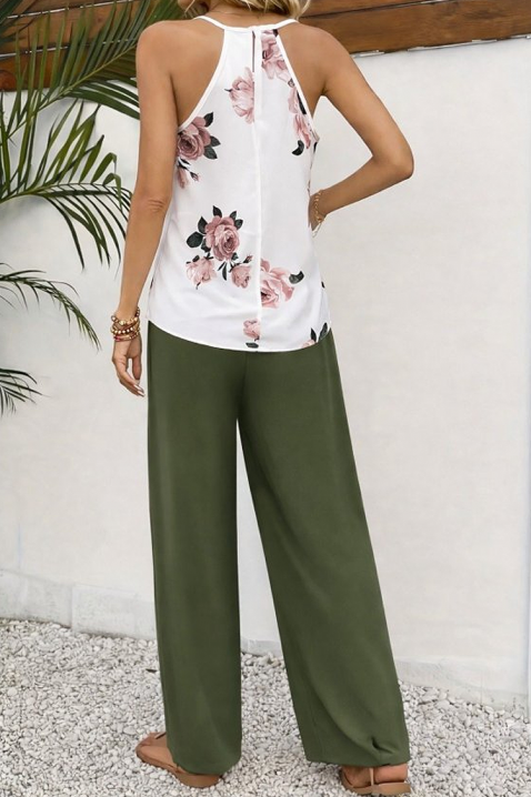 Комплект ROLZINA, Цвят: зелен, IVET.BG - Твоят онлайн бутик.