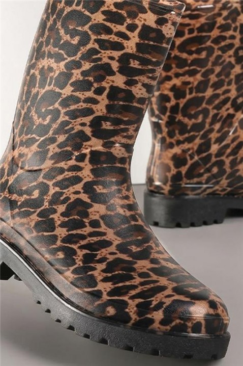 Ботуши JORSELFA, Цвят: леопард, IVET.BG - Твоят онлайн бутик.