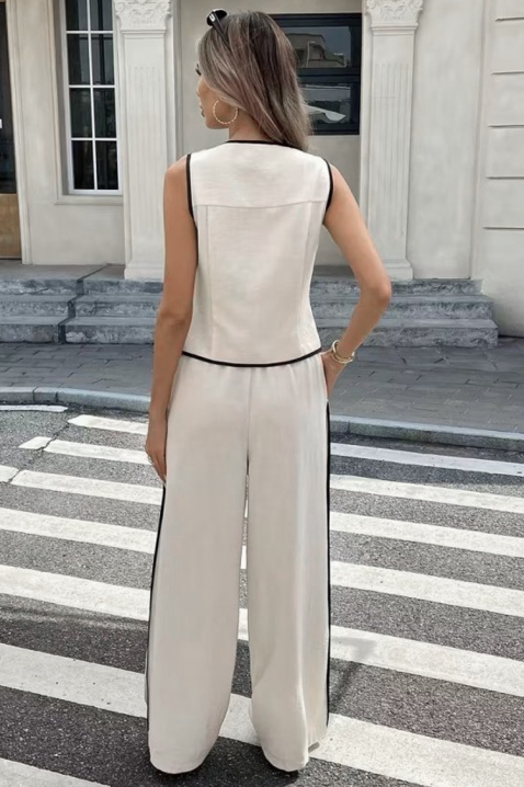 Комплект NIKOLIA, Цвят: екрю, IVET.BG - Твоят онлайн бутик.