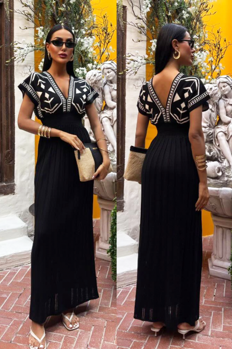 Рокля EMPERALZA BLACK, Цвят: черен, IVET.BG - Твоят онлайн бутик.