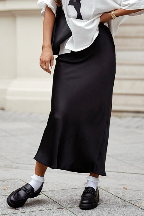 Пола ADEMISA BLACK, Цвят: черен, IVET.BG - Твоят онлайн бутик.