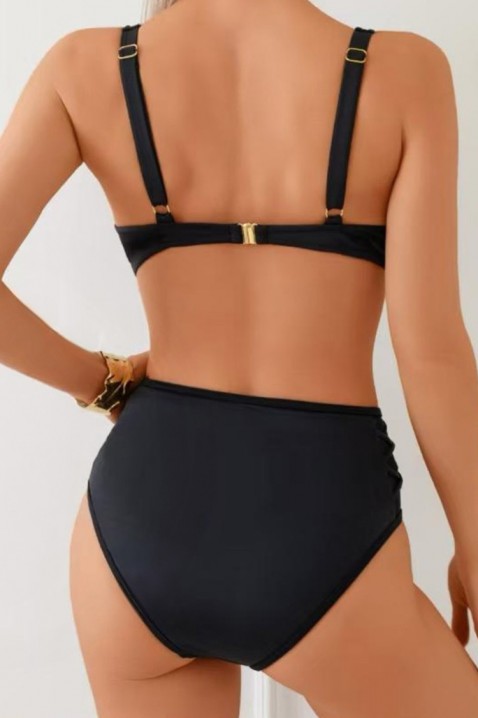 Бански SOLONITA, Цвят: черен, IVET.BG - Твоят онлайн бутик.