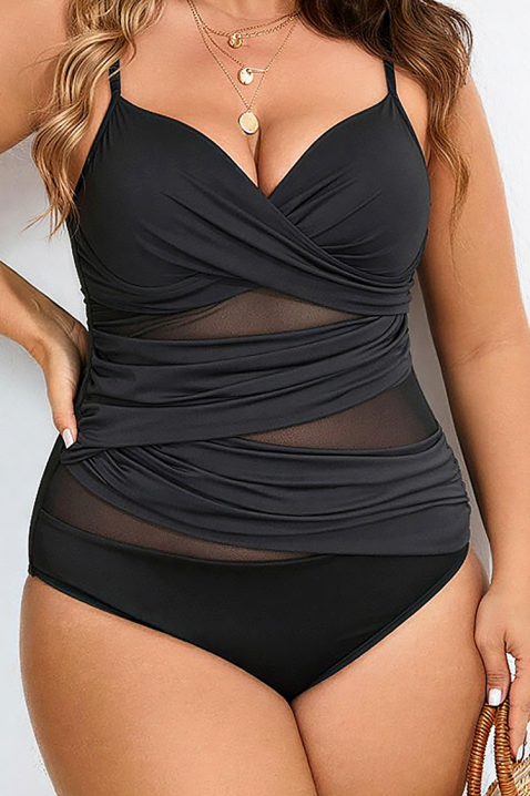 Цял бански PETISIA, Цвят: черен, IVET.BG - Твоят онлайн бутик.