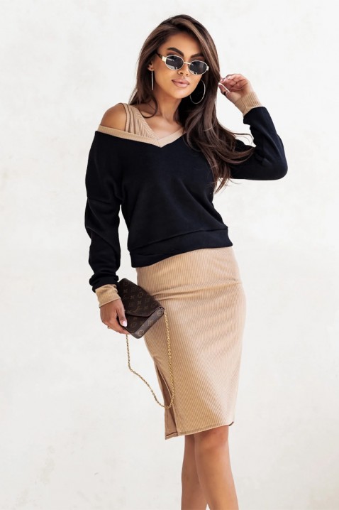 Комплект NORFELXA BLACK, Цвят: черен, IVET.BG - Твоят онлайн бутик.