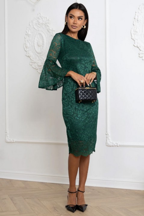 Рокля NIOXEZA GREEN, Цвят: зелен, IVET.BG - Твоят онлайн бутик.