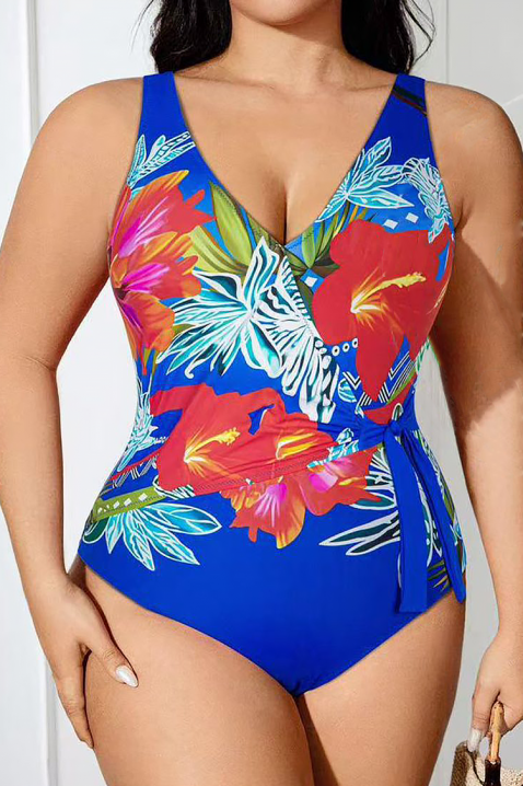 Цял бански NAMELINA, Цвят: син, IVET.BG - Твоят онлайн бутик.