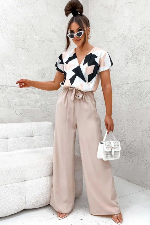 Гащеризон SIMOLTRA BEIGE, Цвят: беж, IVET.BG - Твоят онлайн бутик.